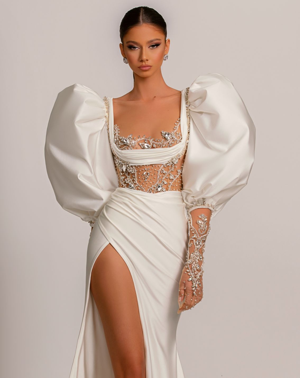 "Winter Wonderland" Dress - FJOLLA HAXHISMAJLI OFFICIAL