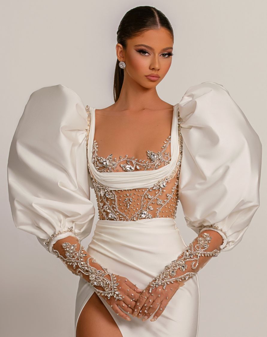"Winter Wonderland" Dress - FJOLLA HAXHISMAJLI OFFICIAL