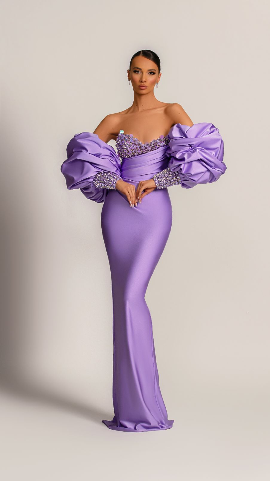 "Mina" Dress - FJOLLA HAXHISMAJLI OFFICIAL