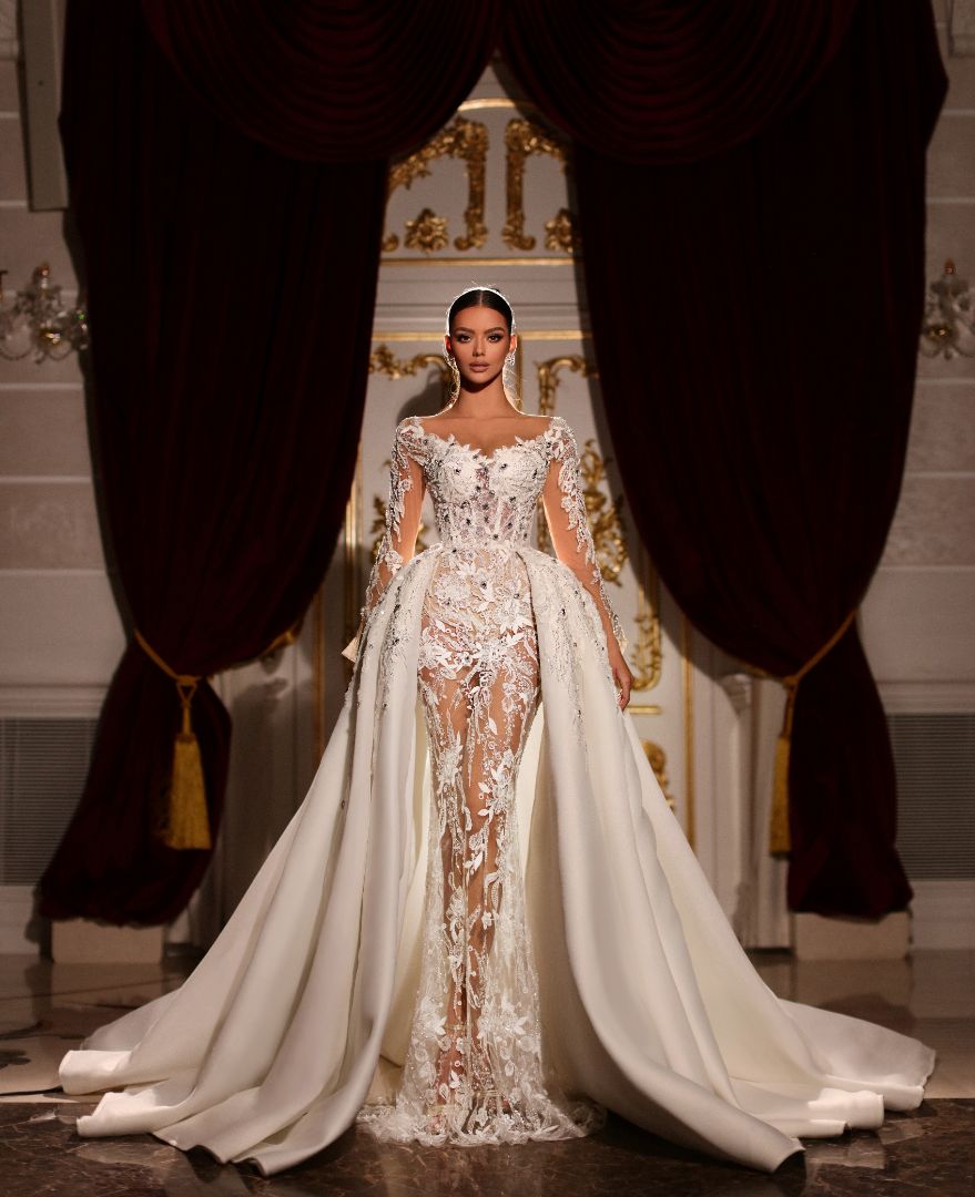 "Midnight Garden" Dress - FJOLLA HAXHISMAJLI OFFICIAL