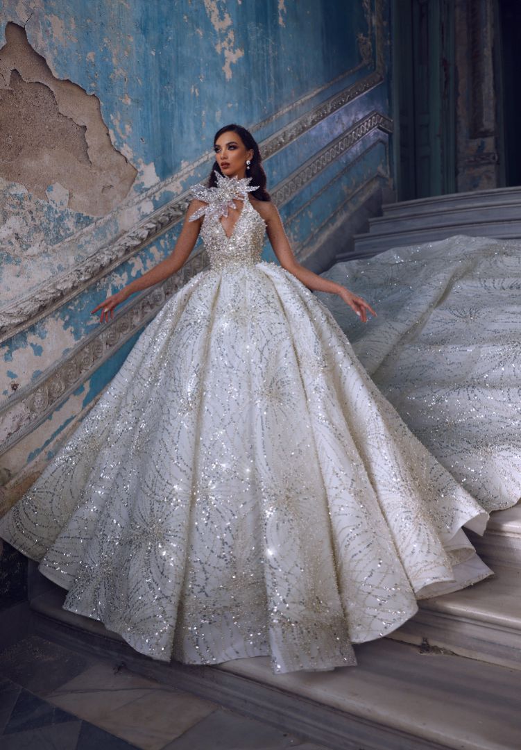 "Orchidea" Dress - FJOLLA HAXHISMAJLI OFFICIAL