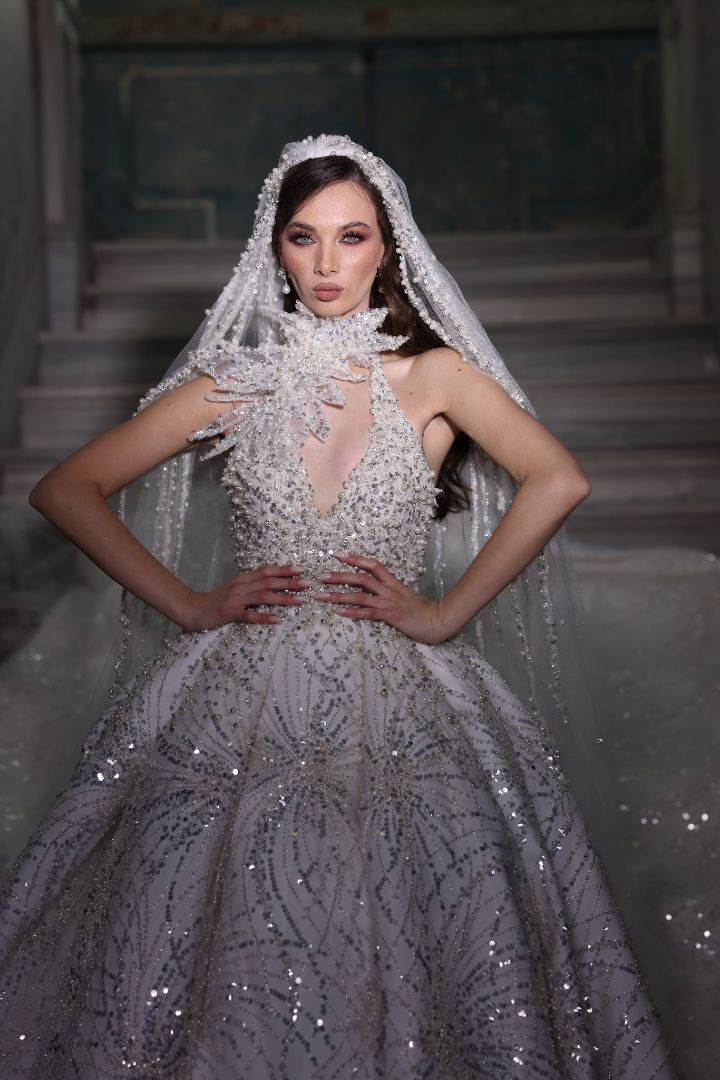 "Orchidea" Dress - FJOLLA HAXHISMAJLI OFFICIAL