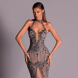 Reya Gold Dress