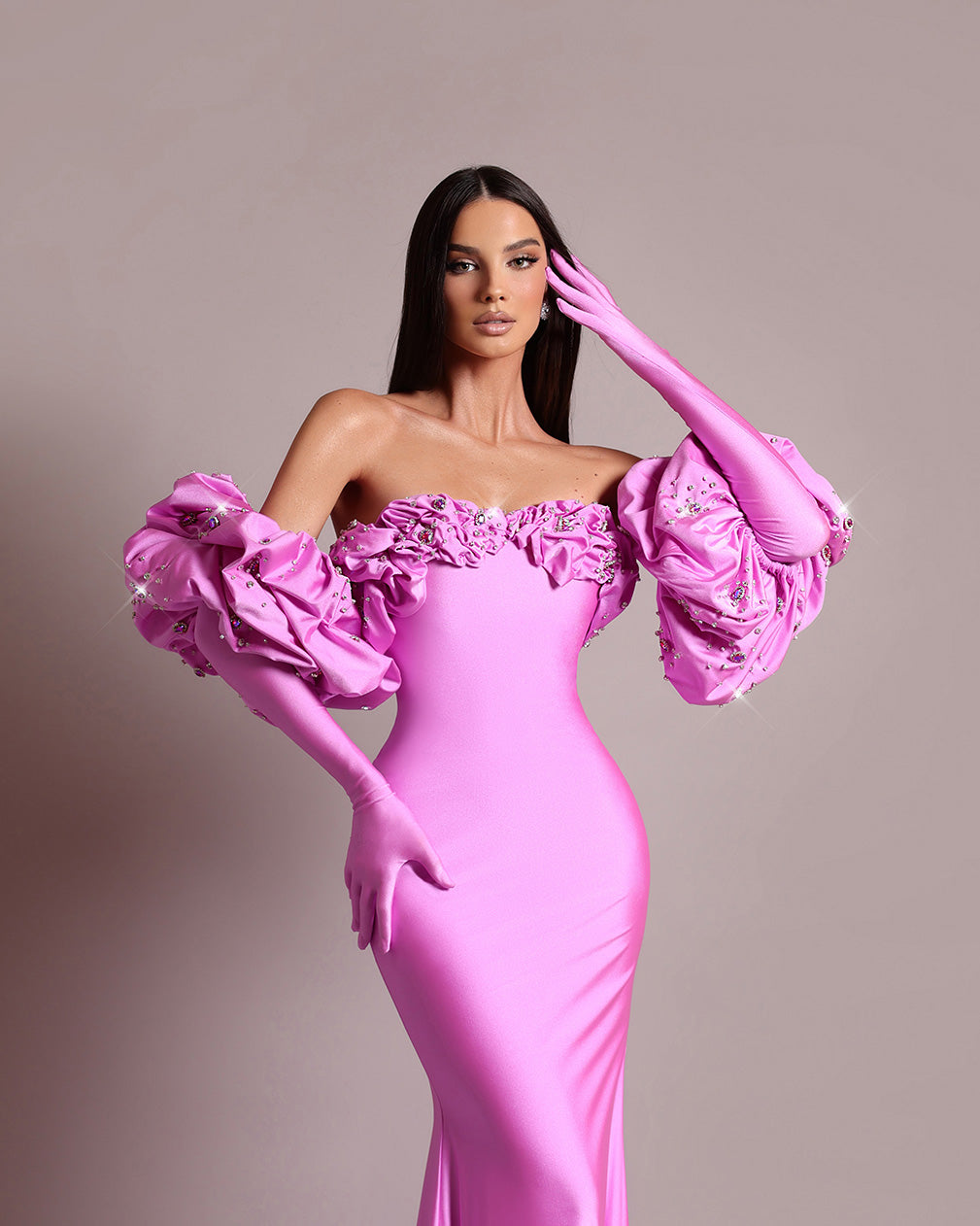 “Moonlit Serenade” Dress - FJOLLA HAXHISMAJLI OFFICIAL