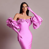 “Moonlit Serenade” Dress - FJOLLA HAXHISMAJLI OFFICIAL