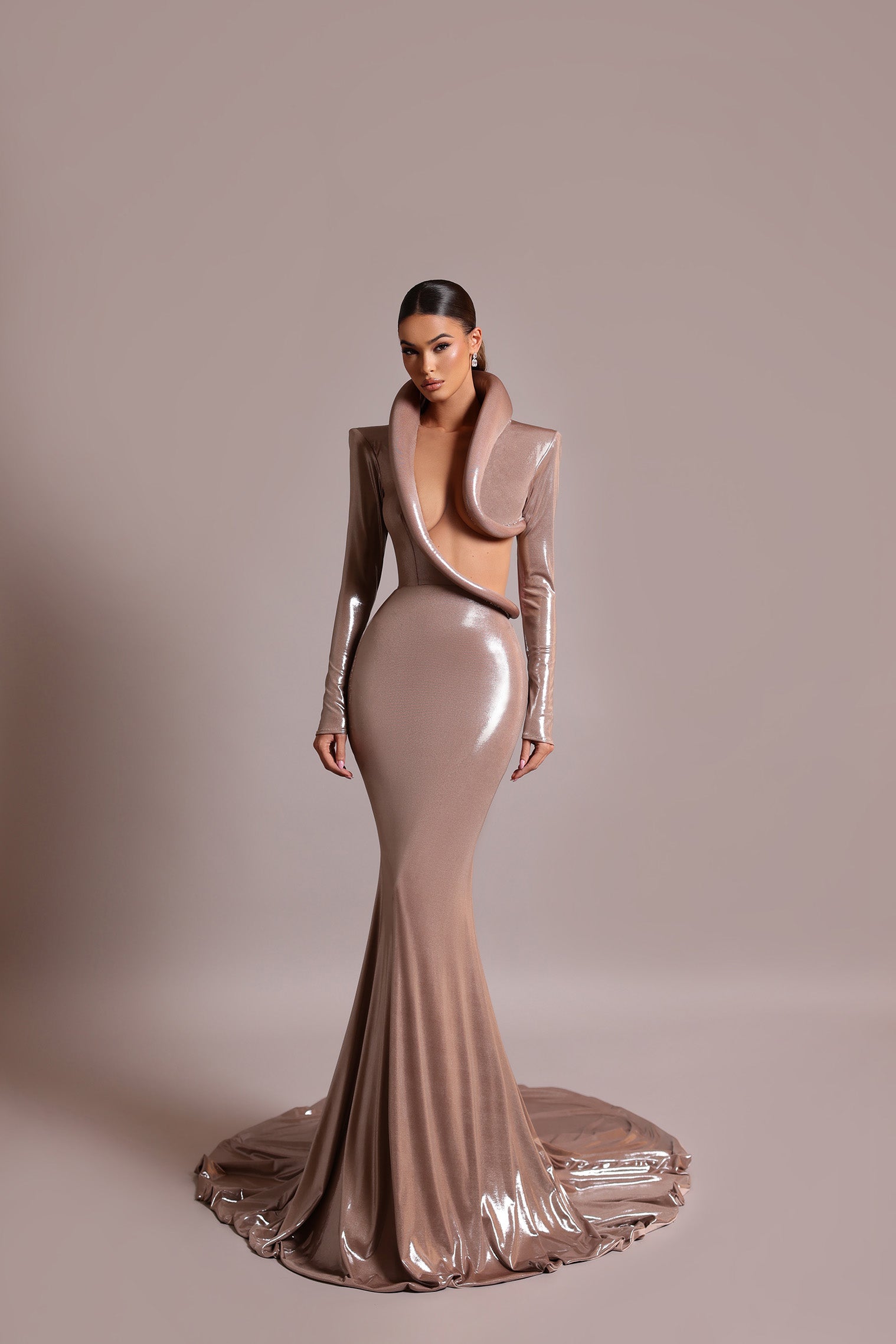 “Solar Charm” Dress - FJOLLA HAXHISMAJLI OFFICIAL