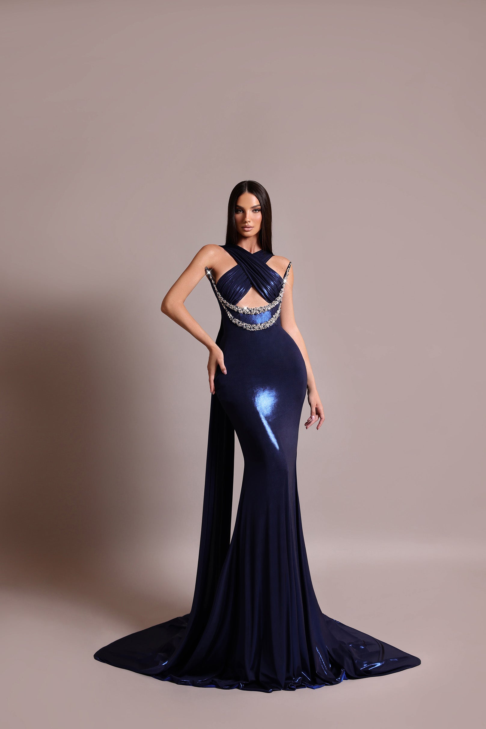 “Galaxy Bloom” Dress - FJOLLA HAXHISMAJLI OFFICIAL