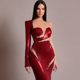 “Velvet Cosmos” Dress - FJOLLA HAXHISMAJLI OFFICIAL