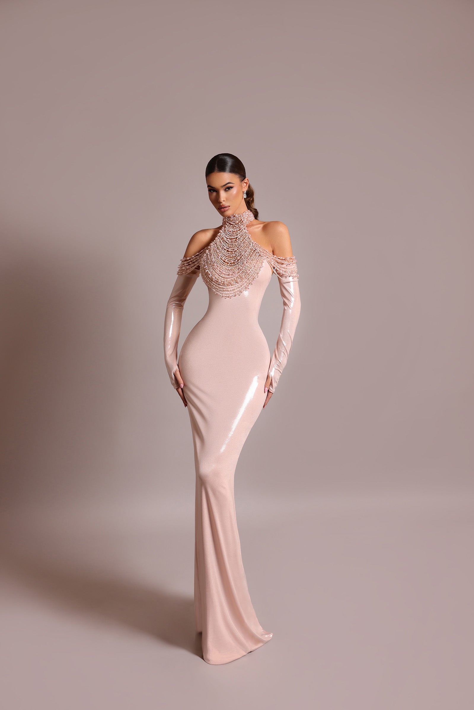 “Venus Glow” Dress - FJOLLA HAXHISMAJLI OFFICIAL