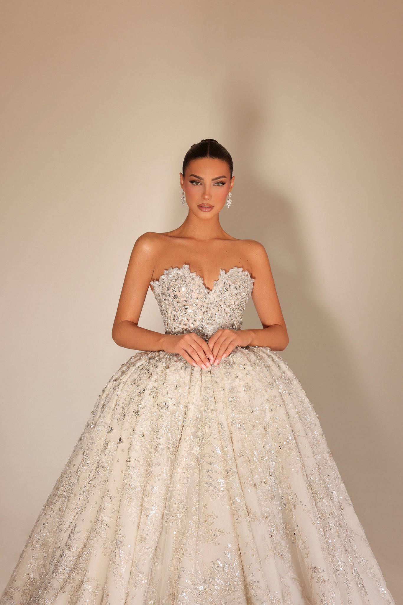 Vittoria - Crystal Ball Gown - FJOLLA HAXHISMAJLI OFFICIAL