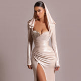 “Crimson Eclipse” Dress