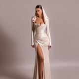 “Crimson Eclipse” Dress