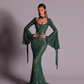 Hydra emerald dress