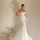 Alenya - Embellished off shoulder gown - FJOLLA HAXHISMAJLI OFFICIAL