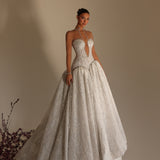 Sarah - Crystal Corset Gown - FJOLLA HAXHISMAJLI OFFICIAL