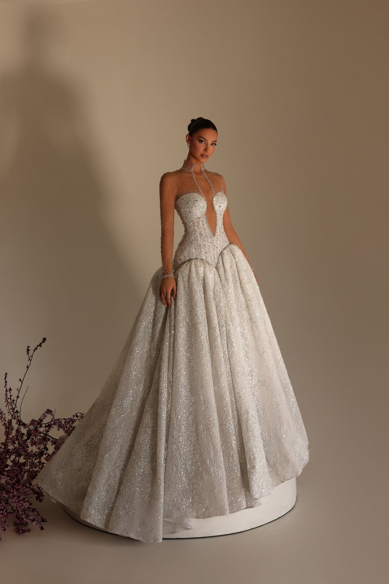 Sarah - Crystal Corset Gown - FJOLLA HAXHISMAJLI OFFICIAL