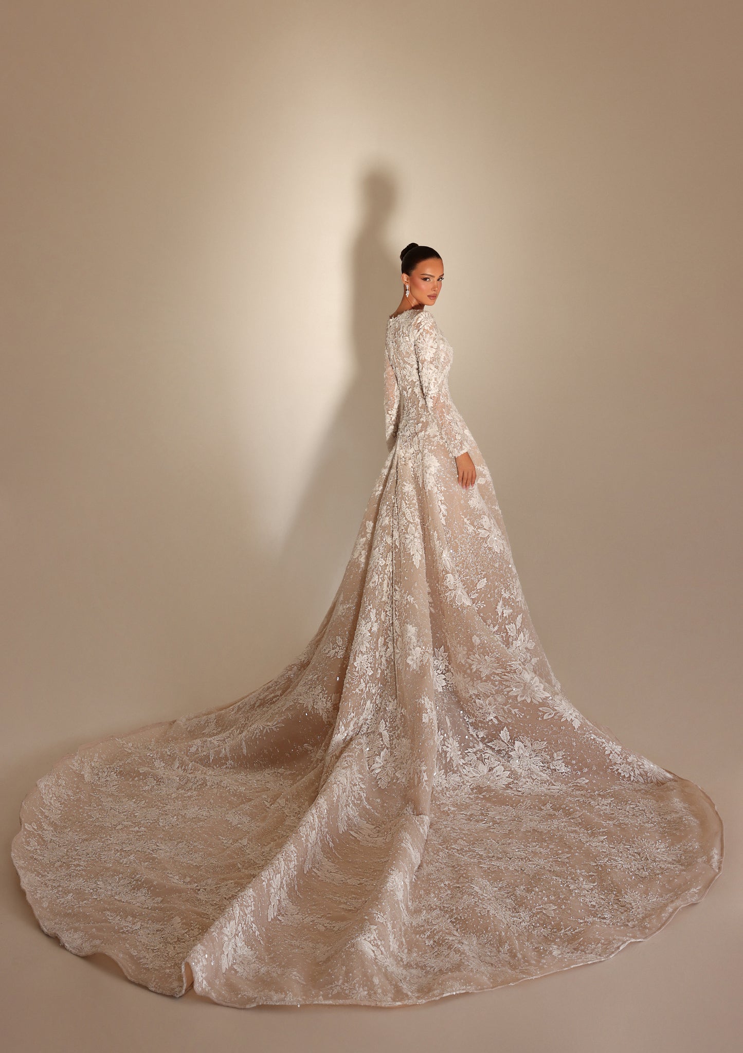 Reina - Lace A-Line Gown - FJOLLA HAXHISMAJLI OFFICIAL