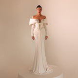 Alessandra – Off Shoulder Gown - FJOLLA HAXHISMAJLI OFFICIAL
