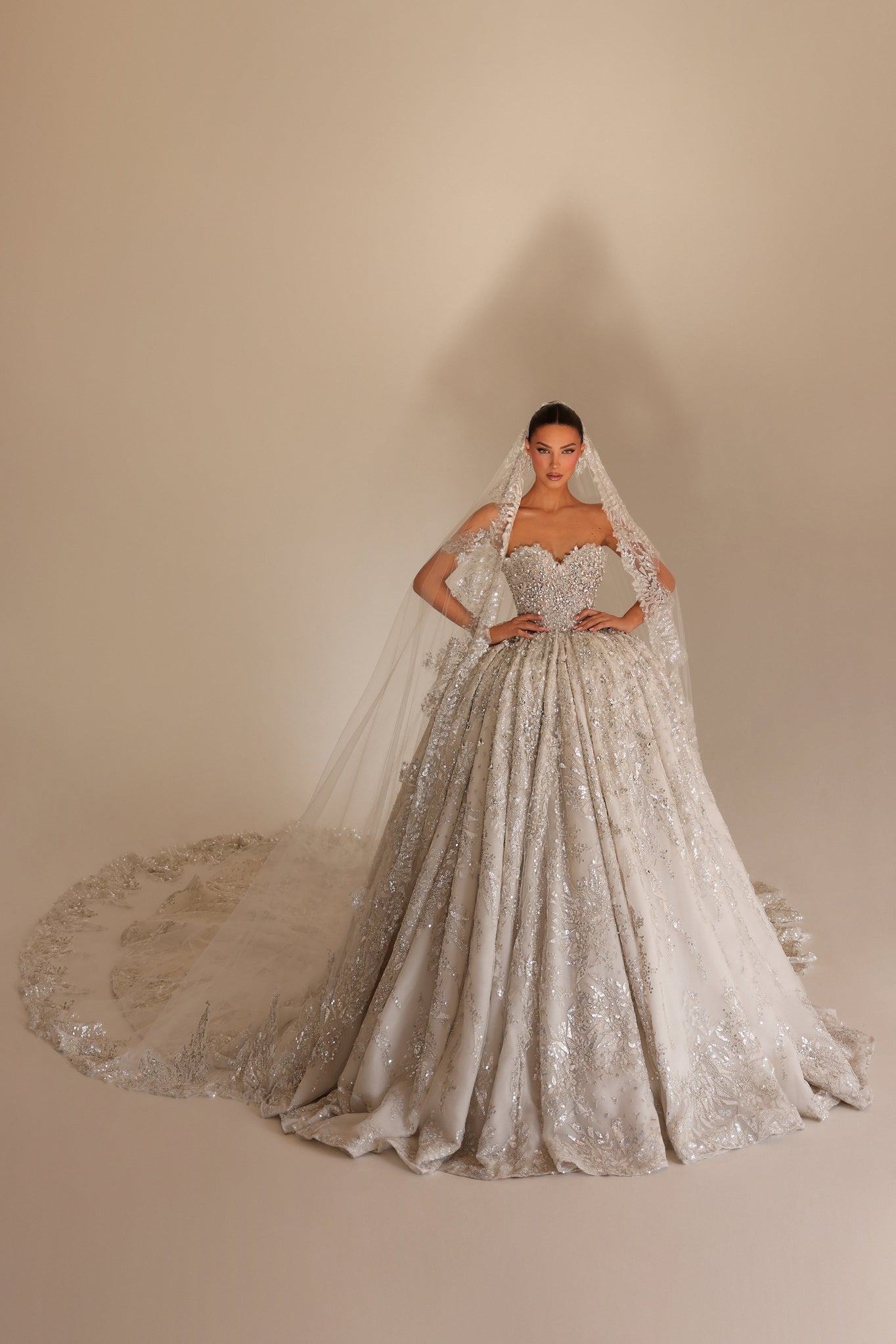 Vittoria - Crystal Ball Gown - FJOLLA HAXHISMAJLI OFFICIAL