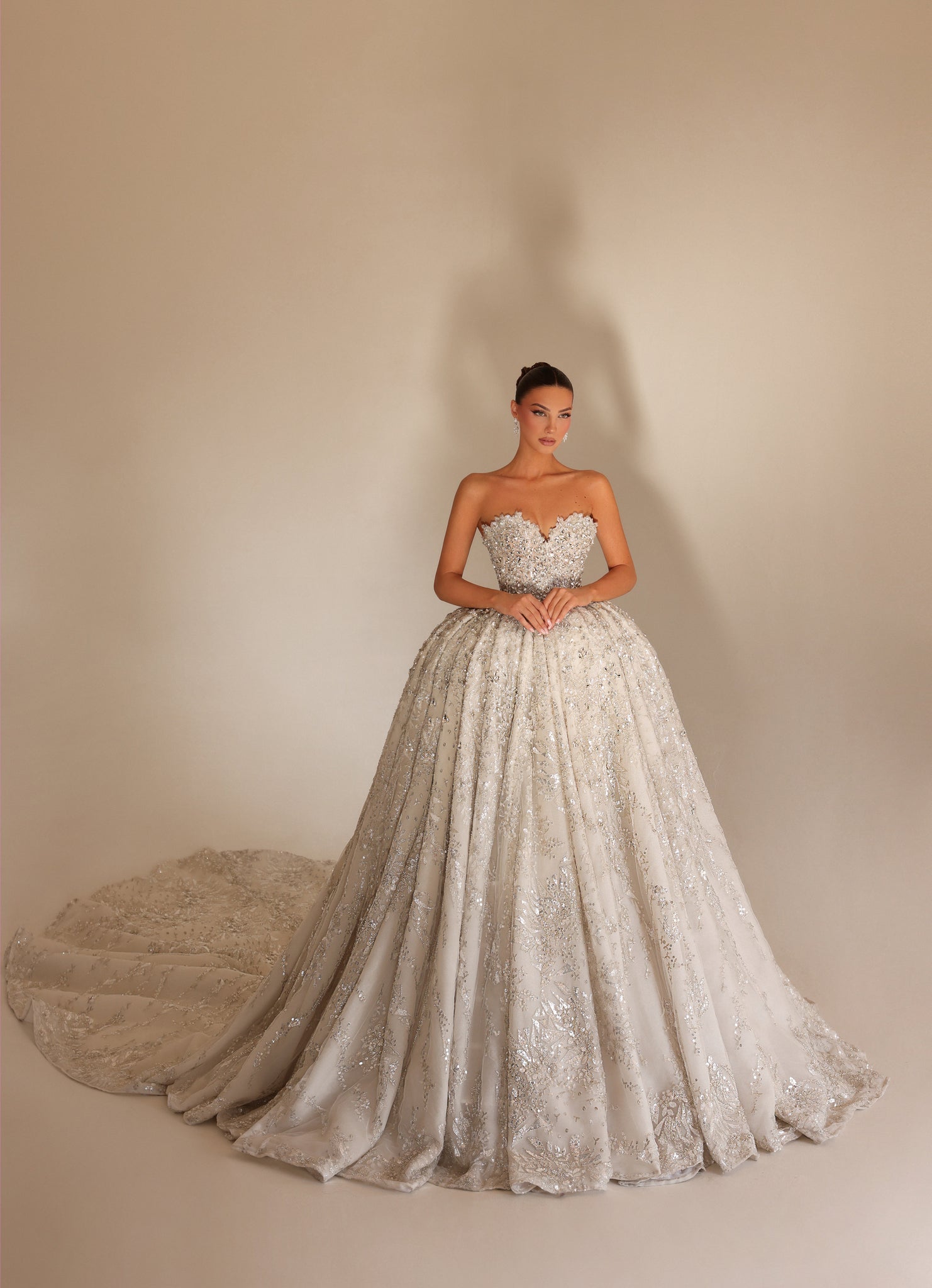 Vittoria - Crystal Ball Gown - FJOLLA HAXHISMAJLI OFFICIAL