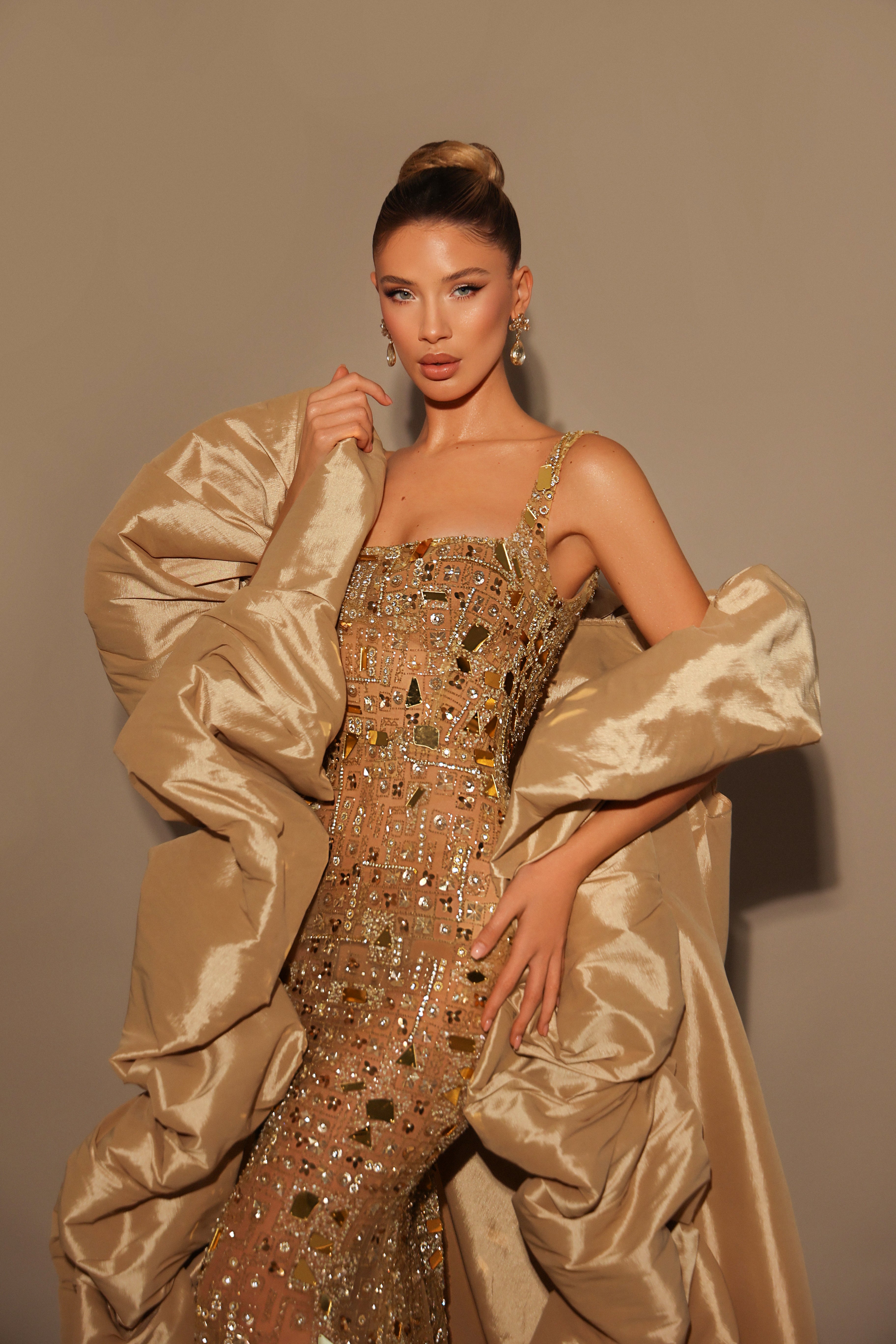 “Aurum” Dress - FJOLLA HAXHISMAJLI OFFICIAL
