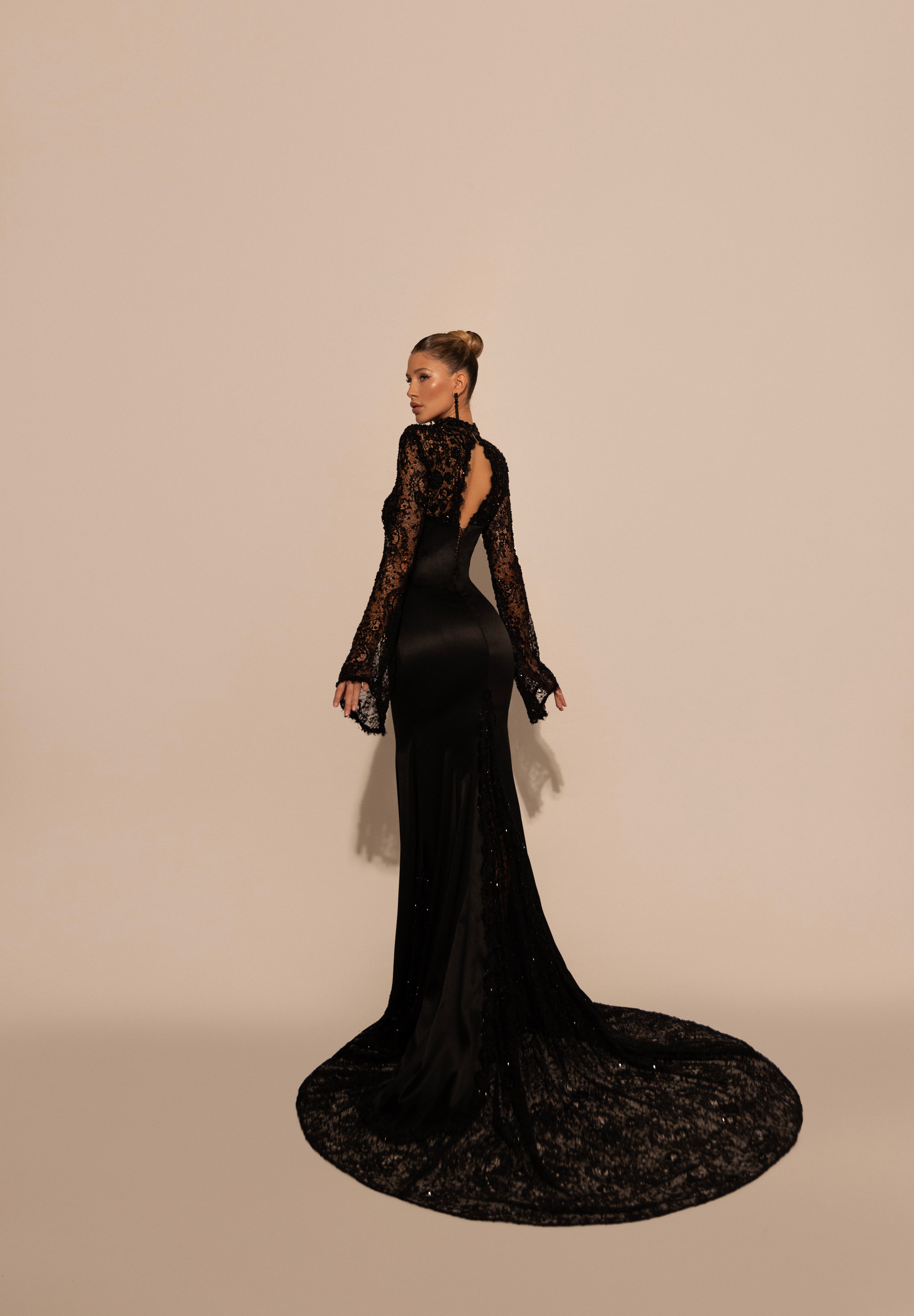 “Shadow” Dress - FJOLLA HAXHISMAJLI OFFICIAL