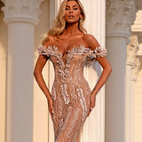 Spray Rose Dress