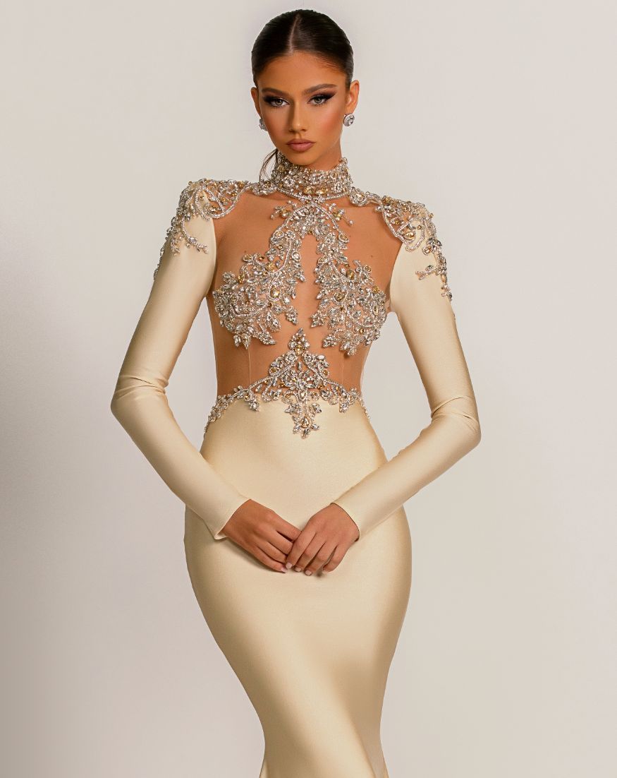 "Ocean Whisper" Dress - FJOLLA HAXHISMAJLI OFFICIAL