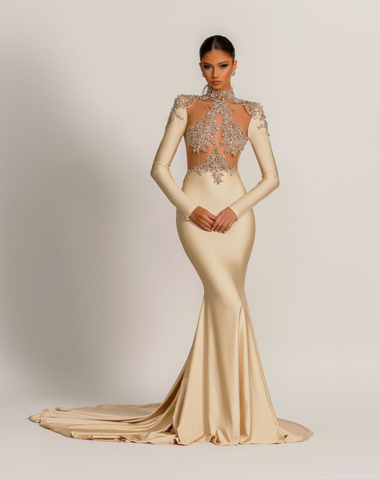 "Ocean Whisper" Dress - FJOLLA HAXHISMAJLI OFFICIAL