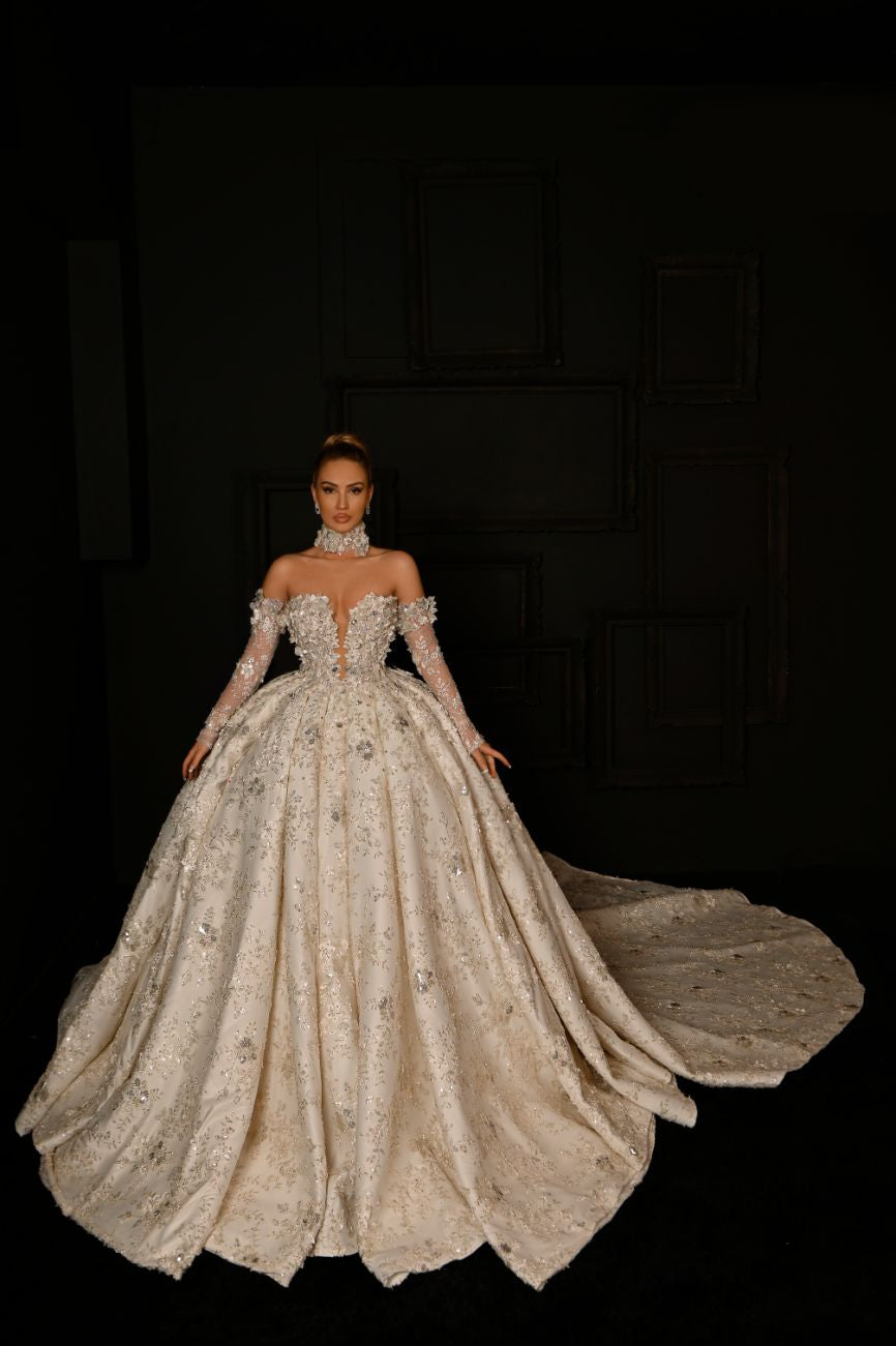 "Mountain Mirage" Dress - FJOLLA HAXHISMAJLI OFFICIAL