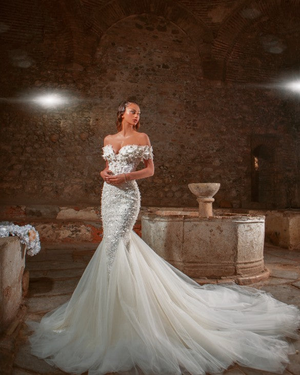 "Claudia" Dress - FJOLLA HAXHISMAJLI OFFICIAL