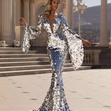 "Sophisticated Wrap" Dress - FJOLLA HAXHISMAJLI OFFICIAL