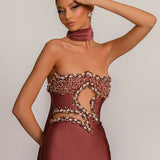"Cherry Blossom Joy" Dress - FJOLLA HAXHISMAJLI OFFICIAL