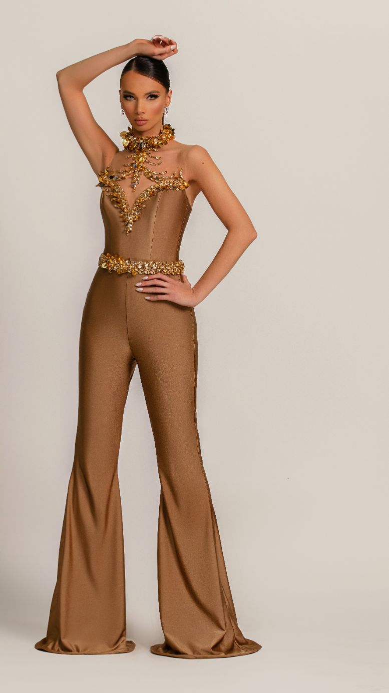"Tulip Twirl" Jumpsuit - FJOLLA HAXHISMAJLI OFFICIAL