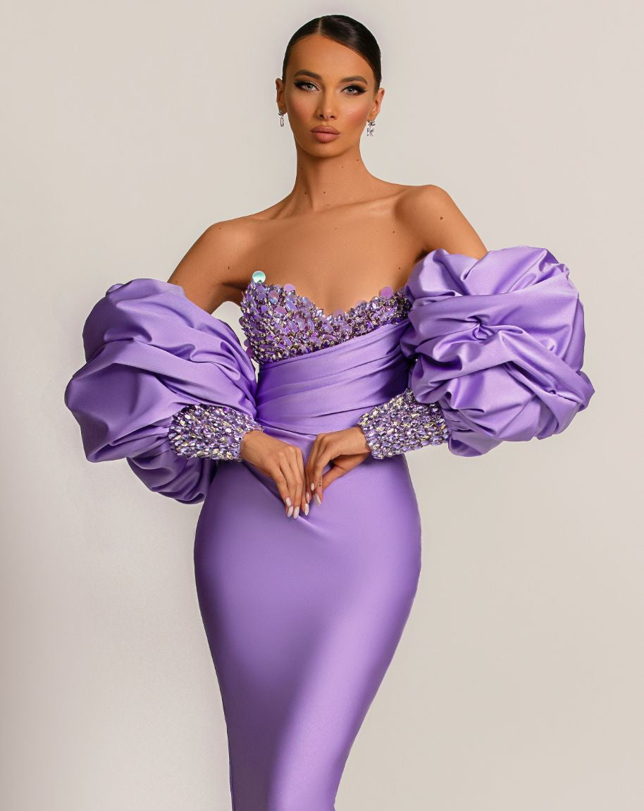 "Mina" Dress - FJOLLA HAXHISMAJLI OFFICIAL