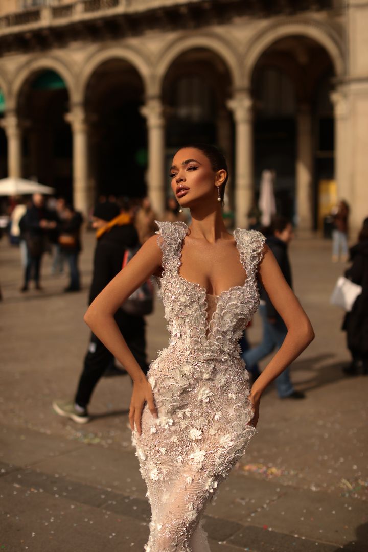 "Silvia" Dress - FJOLLA HAXHISMAJLI OFFICIAL