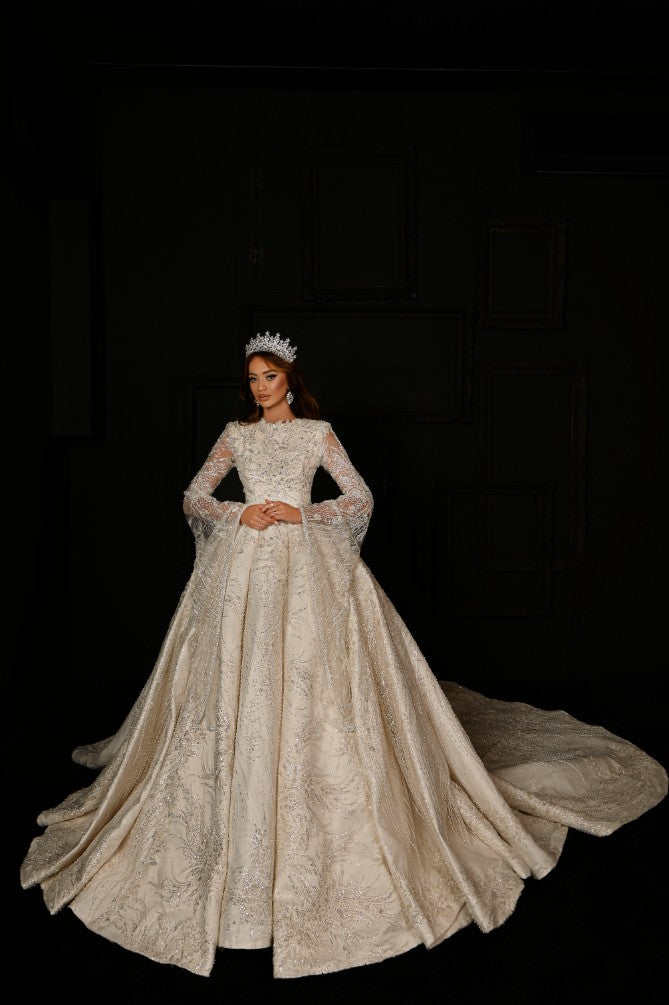 Lea” Bridal Couture – FJOLLA HAXHISMAJLI OFFICIAL