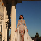 "Scarlet Embers" Dress - FJOLLA HAXHISMAJLI OFFICIAL